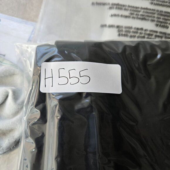 Good American Scuba Pants Sz 10 Flare Black High Waisted Dressy Career Trousers - Picture 13 of 13